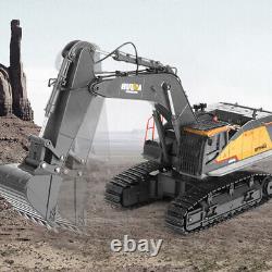 114 Huina 1592 RC Excavator Digger 2.4G 22CH with Diecast Metal Cab and Bucket