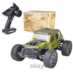 116 Fast RC Car 38 Kmh High Speed 4X4 Remote Control Car 4WD RC Truck Green