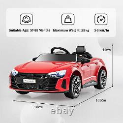 12V Battery Kids Ride On Car Audi Electric Ride On Vehicle Remote Control