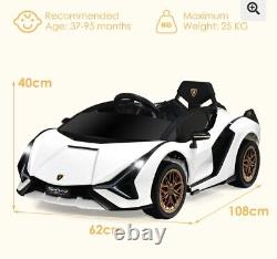 12V Battery Powered Electric Vehicle with Remote Control and LED Lights