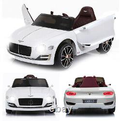 12V Electric Child Toy Car Kids Ride on Car Remote Control LED MP3 Bentley Style