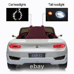 12V Electric Child Toy Car Kids Ride on Car Remote Control LED MP3 Bentley Style