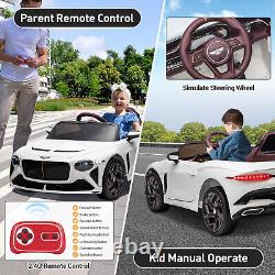 12V Electric Child Toy Car Kids Ride on Car Remote Control LED MP3 Bentley Style