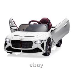 12V Electric Child Toy Car Kids Ride on Car Remote Control LED MP3 Bentley Style