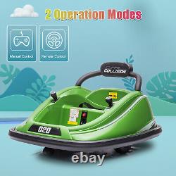 12V Electric Ride On Car Baby Bumper Car For Toddlers With Remote Control MP3