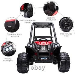 12V Kids Electric Ride On Car Off-road UTV Toy Remote Control for 3-8 Yrs