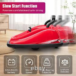 12V Kids Ride-On Bumper Car Electric Children 360° Swivel Toy Car Remote Control