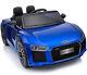 12v Audi R8 Spyder Kids Electric Ride on Car Battery Parental Remote Control
