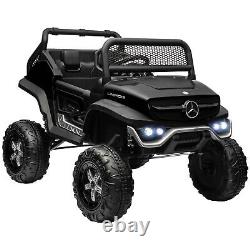 12v Remote Control Kids' Electric Ride-On Car Stylish Black Edition