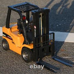 1577 110 RC Forklift 8CH Remote Control Engineering Car Construction Truck Toy