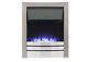 16 Electric Fire Insert Brushed Steel Remote Control PD