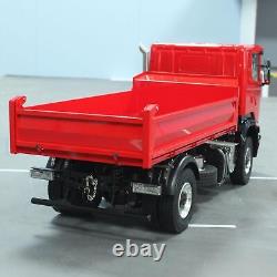 1/14 RC Hydraulic Dumper Car Remote Control 4x4 Dump Truck Metal Tipper Model