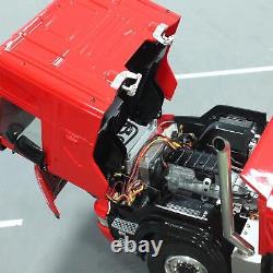 1/14 RC Hydraulic Dumper Car Remote Control 4x4 Dump Truck Metal Tipper Model