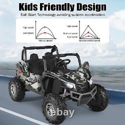 2 Seater Kids Ride On Truck Children 12V Electric Car With Music Remote Control