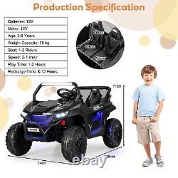 2-Seater Kids Ride on UTV 12V Battery Electric Vehicle Toy with Remote Control