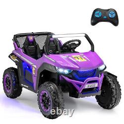 2-Seater Kids Ride on UTV 12V Battery Powered Electric Car with Remote Control