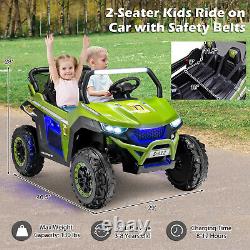 2-Seater Kids Ride on UTV 12V Battery Powered Electric Car with Remote Control