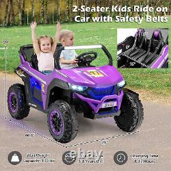 2-Seater Kids Ride on UTV 12V Battery Powered Electric Car with Remote Control