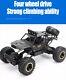 4WD Remote Control RC Car Black Off-road Monster Truck Electric With LED Kid Toy
