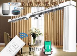 4-Meter (157) Remote Control Electric Automated Curtain Tracks