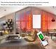 600W Infrared Panel Heater Remote Control Indoor Electric Wall Heater Slimline