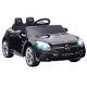AIYAPLAY 12V Licensed Kids Electric Ride On Car With Remote Control Music Black
