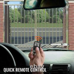 Automatic Gates Electric Remote Swing Gate Opener Kit 551lb Remote Control