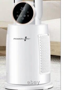 Bladeless Cooling Tower Fan With REMOTE & Night Light Low Noise Touch Screen