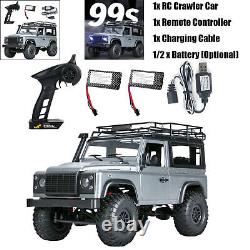 Crawler Off-road Buggy Remote Control 2.4GHz For Land Rover MN99S 112 4WD Truck