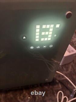 Devola Wifi Enabled Smart Electric Glass Panel Heater 2000W white