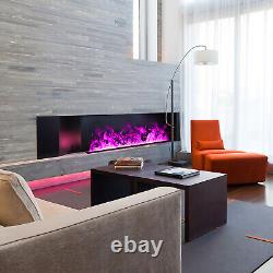 Dimmable Electric fireplace, Water vapor fireplace with APP remote control