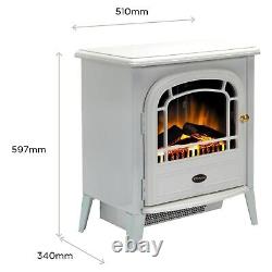 Dimplex Courchevel Freestanding Optiflame Electric Stove 2kW Remote Control