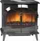 Dimplex Stockbridge Electric Stove Log Fuel Effect Remote Control