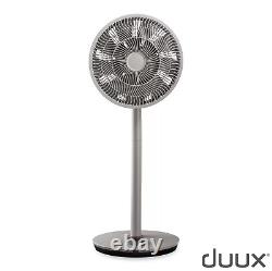 Duux DXCF54UK 13 Whisper Flex Smart Pedestal Fan with Remote Control, Grey