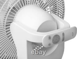 Duux Whisper Flex Smart standing fan Control via remote control & White