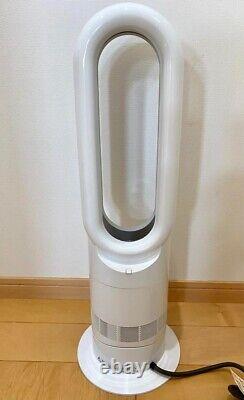 Dyson Hot Cool AM09 Ceramic Fan Heater Iron White Remote Control Japan Electric