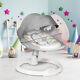Electric Baby Rocking Chair Bouncer Cradle withRemote Control 5 Swing Amplitudes