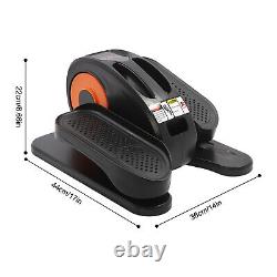 Electric Ellipse Leg Exerciser With Remote Control Mini Ellipse Machine Orange