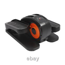 Electric Ellipse Leg Exerciser With Remote Control Mini Ellipse Machine Orange