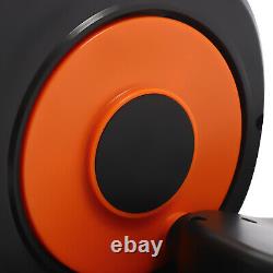 Electric Ellipse Leg Exerciser With Remote Control Mini Ellipse Machine Orange