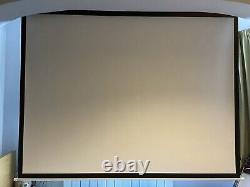 Electric Motorised Projector Screen 100' Inch Wall Mounted with Remote Control