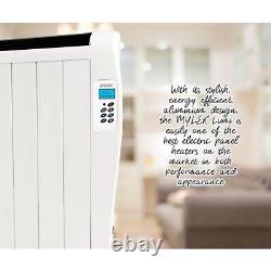 Electric Panel Heater Radiator 900W Wall Mounted With Timer Aluminium Convector