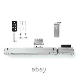 Electric Patio Heater Garden Wall Mounted Infrared Outdoor Remote Control 2kW