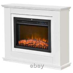 Electric Remote Control Fireplace Suite With Adjusting Flame Effect And Timer