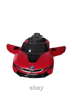 Electric Ride on Car BMW i8 with Parental Remote Control 12v Battery