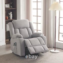 Electric Riser Recliner Chair Massage Heating Armchair Sofa with Remote Control