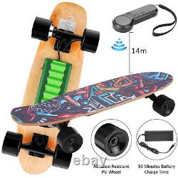 Electric Skateboard 350W Electric Longboard withRemote Control E-Skateboard Adult