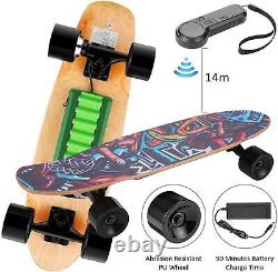Electric Skateboard Longboard 350W withRemote Control Skateboard Adult Gift 20km/h