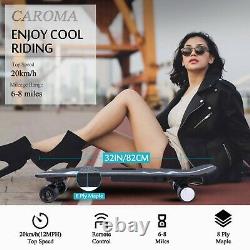 Electric Skateboard Longboard withRemote Control 250W Motor Adult Teen Gift 20km/h