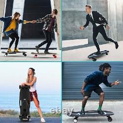 Electric Skateboard Longboard withRemote Control 250W Motor Adult Teen Gift 20km/h